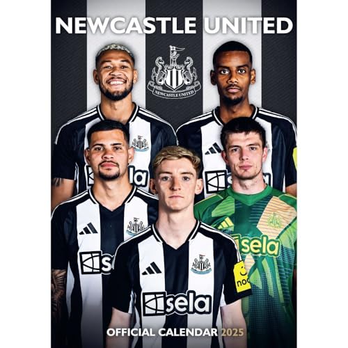 Official Newcastle United FC A3 Calendar 2025 Official Newcastle United FC A3 Calendar 2025 von Danilo Promotions LTD