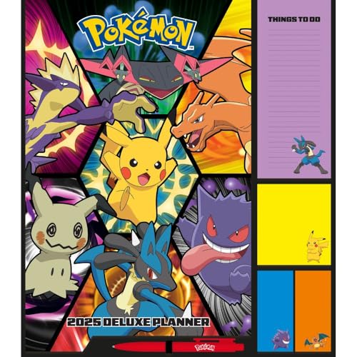 Official Pokemon Deluxe Planner 2025 Official Pokemon Deluxe Planner 2025 von Danilo Promotions LTD