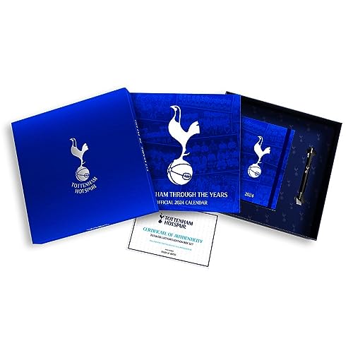 Official Tottenham Hotspur FC 2024 Musical Collectors Gift Box Set: Including Large Square Calendar, A5 Size Diary and Pen von Danilo