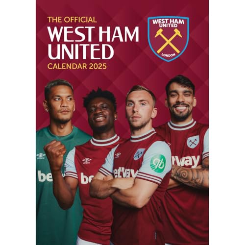 Official West Ham A3 Calendar 2025 Official West Ham A3 Calendar 2025 von Danilo Promotions LTD