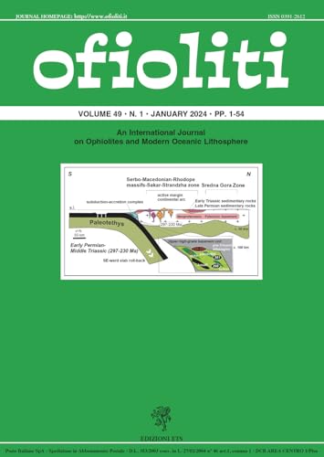 Ofioliti. An international journal on ophiolites and modern oceanic lithosphere (2024) (Vol. 49/1) von Edizioni ETS