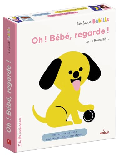 Oh ! Bébé, regarde ! Des cartes et un miroir pour des jeux tendres à partager. von MILAN