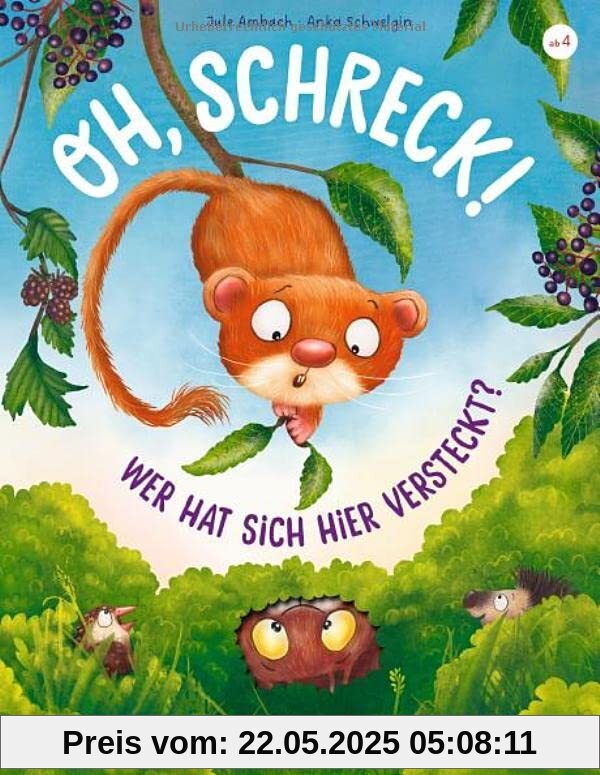 Oh Schreck! Wer hat sich hier versteckt?: Bilderbuch