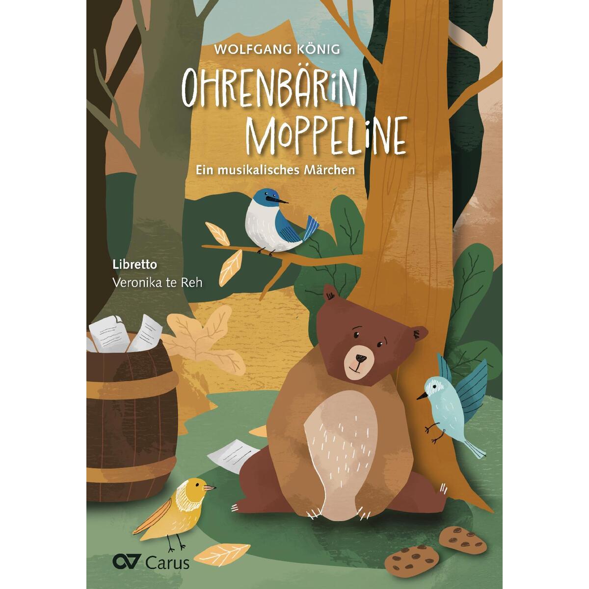 Ohrenbärin Moppeline (Partitur) von Carus-Verlag Stuttgart