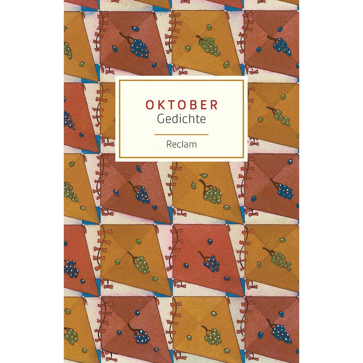 Oktober - Gedichte von Reclam Philipp Jun.
