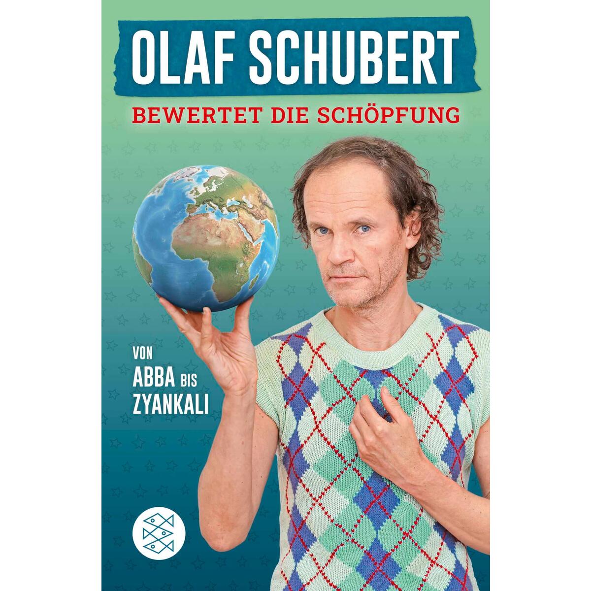 Olaf Schubert bewertet die Schöpfung von FISCHER Taschenbuch
