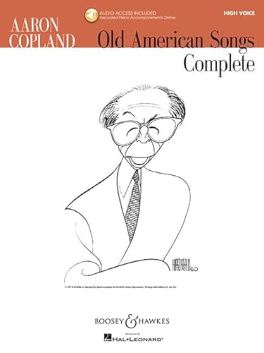 Old American Songs Complete: hohe Stimme und Klavier. Ausgabe mit CD.: High Voice von Boosey & Hawkes