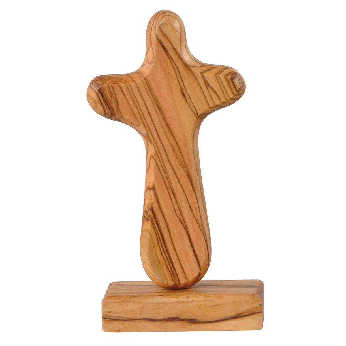 Olivenholz Standkreuz Olivenholz Standkreuz von Verlag Hintermann
