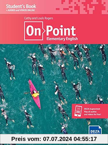 On Point A2: Elementary English. Student's Book + audios + videos online