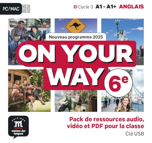 On your way 6eme - clé USB avec vidéos/audios On your way 6eme - clé USB avec vidéos/audios von MAISON LANGUES