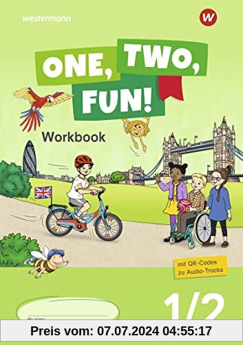 One, two, fun!: Workbook 1/2 (One, two, fun!: Ausgabe 2022 für die Klassenstufen 1 / 2)