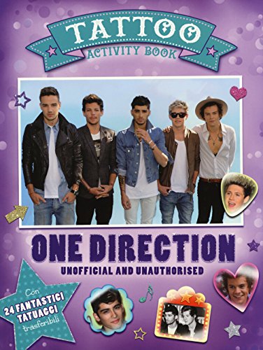 One Direction. Tattoo activity book. Unofficial and unauthorised von Magazzini Salani