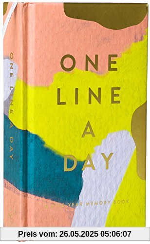 One Line a Day: A Five-Year Memory Book