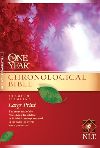 One Year Chronological Bible-NLT-Premium Slimline Large Print (New Living Translation)