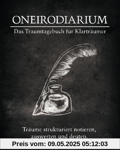 Oneirodiarium, Farbe SCHWARZ: Das Traumtagebuch für Klarträumer