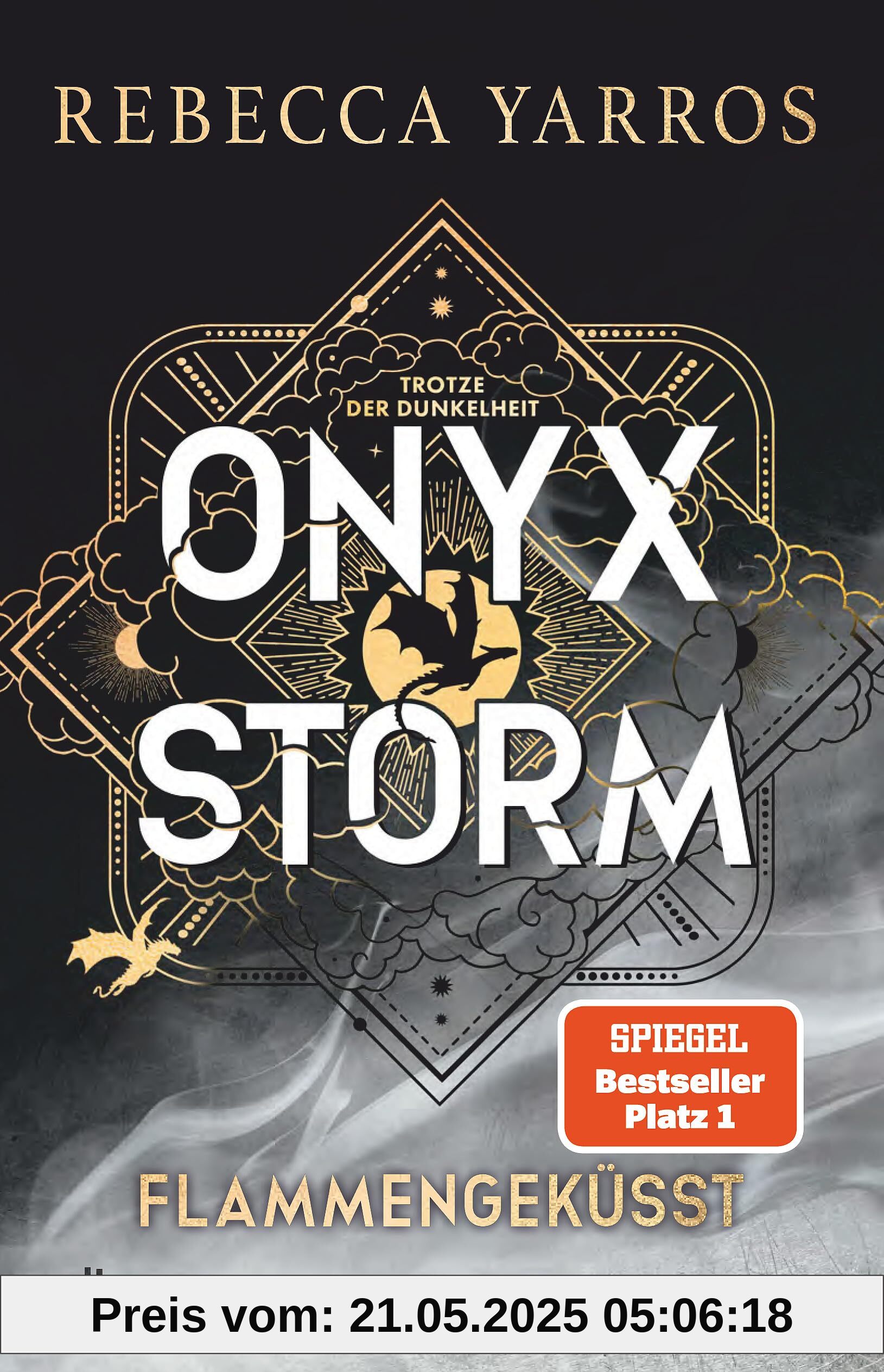 Onyx Storm – Flammengeküsst: Roman | Deluxe-Ausgabe mit atemberaubendem Farbschnitt | Die heißersehnte Fortsetzung von ›Fourth Wing‹ und ›Iron Flame‹ (Flammengeküsst-Reihe, Band 3)