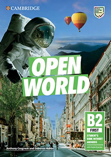 Open World First: Student’s Book without Answers with Online Practice