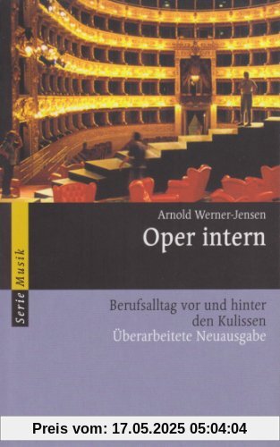 Oper intern: Berufsalltag vor und hinter den Kulissen (Serie Musik)