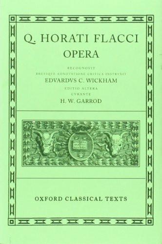 Opera (Oxford Classical Texts)