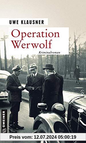 Operation Werwolf - Blutweihe: Kriminalroman (Zeitgeschichtliche Kriminalromane im GMEINER-Verlag) (Kommissar Tom Sydow)