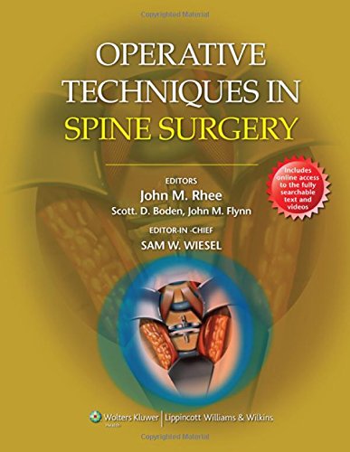 Operative Techniques in Spine Surgery von Lippincott Williams and Wilkins