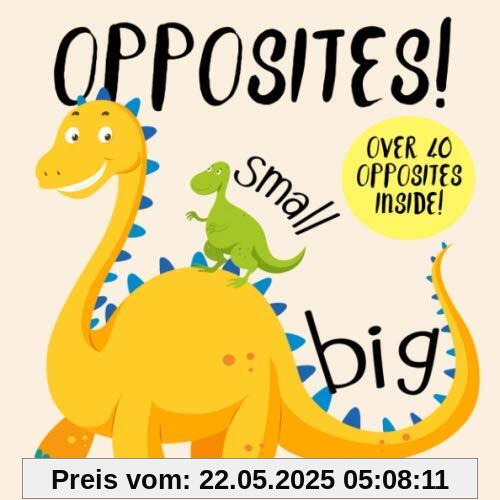 Opposites!: A Fun Early Learning Book for 2-4 Year Olds
