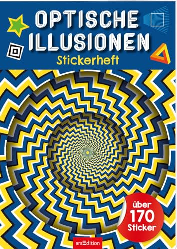 Optische Illusionen Stickerheft: Über 170 Sticker | Eigene optische Täuschungen entwerfen von Ars Edition