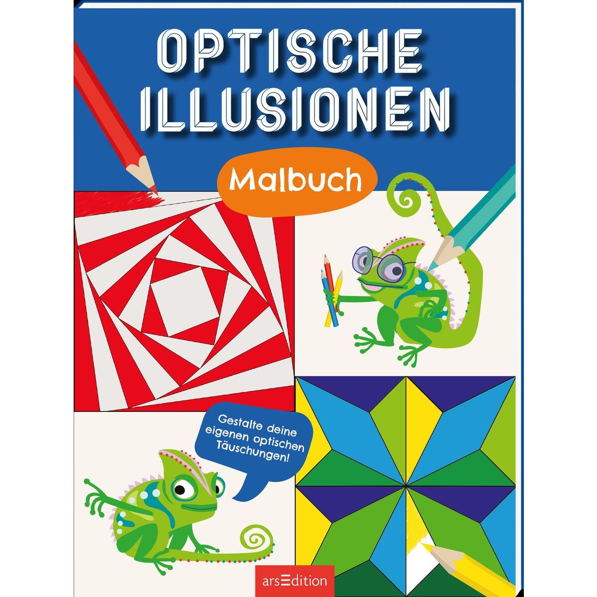 Optische Illusionen: Malbuch Optische Illusionen: Malbuch von Ars Edition GmbH