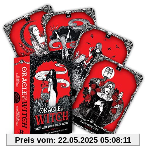 Oracle of the Witch: Reclaim Your Birthright 44 Full-color Cards and 144-page Guidebook