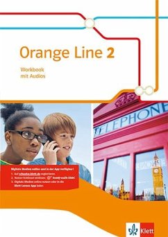 Orange Line 2. Workbook mit Audios von Klett