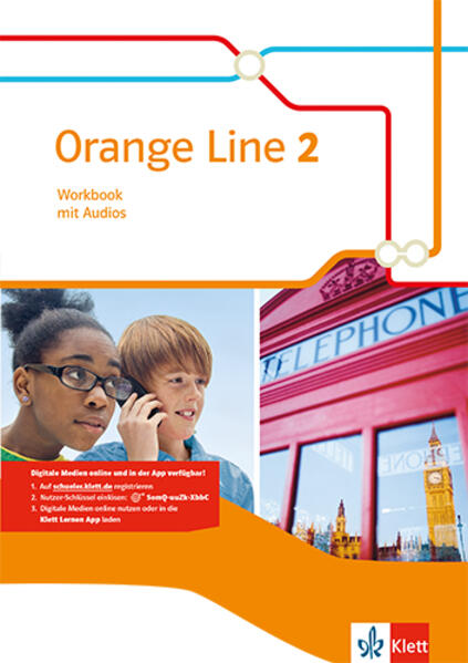 Orange Line 2. Workbook mit Audios von Klett Ernst /Schulbuch
