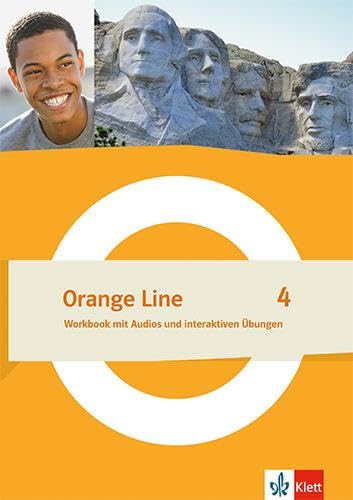 Orange Line 4: Workbook mit Audios und interaktiven Übungen Klasse 8 (Orange Line. Ausgabe ab 2022) von Klett