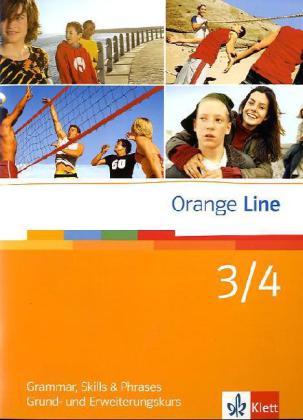 Orange Line. Grammatisches Beiheft zu Band 3 und 4 von Klett Ernst /Schulbuch