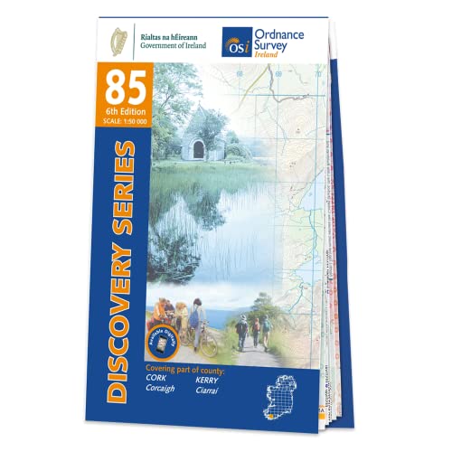 OS Eire 50T.Blatt 85 (Discovery, Band 85) von Ordnance Survey Ireland