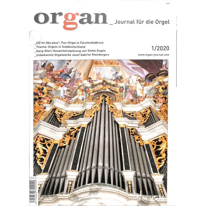 Organ - Journal für die Orgel 1/2020