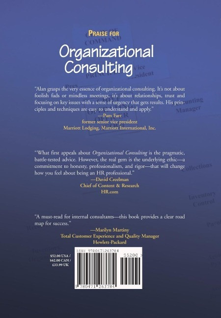 Organizational Consulting Organizational Consulting