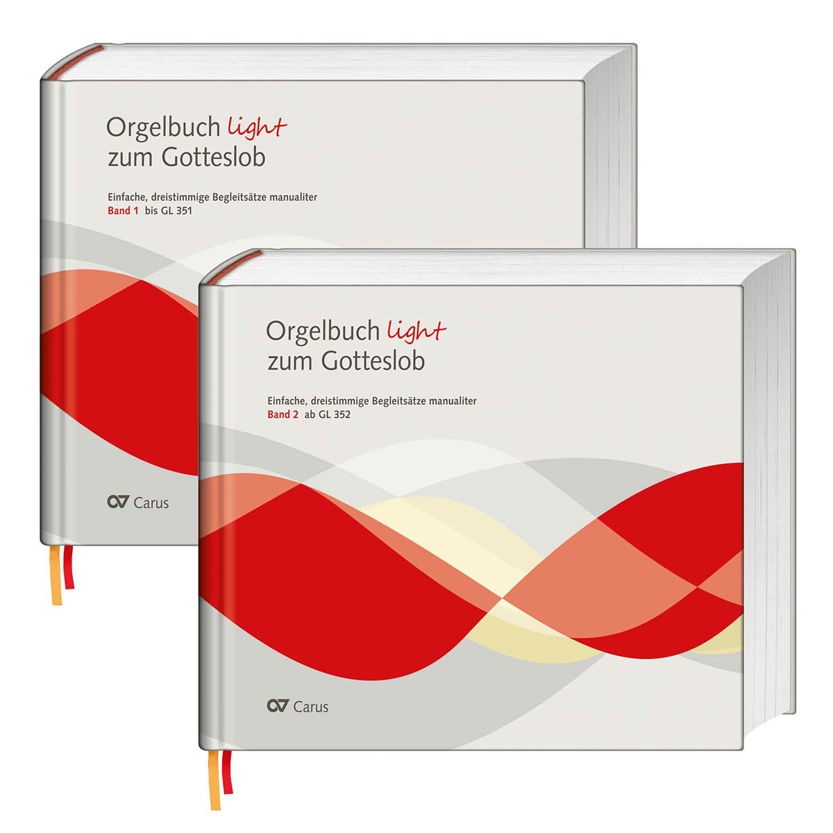 Orgelbuch light Band 1 und 2 von Carus-Verlag