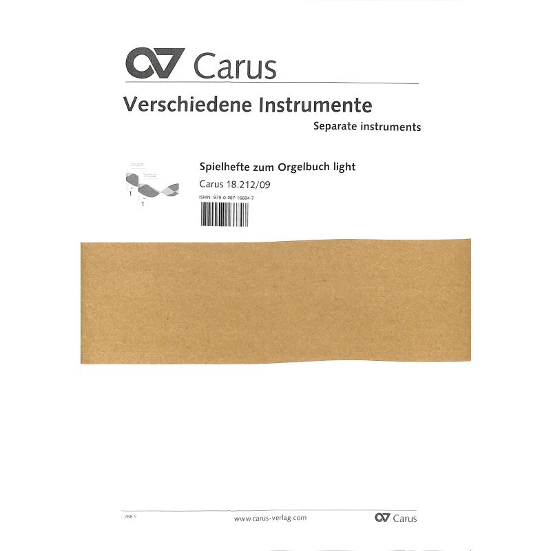 Orgelbuch light zum Gotteslob