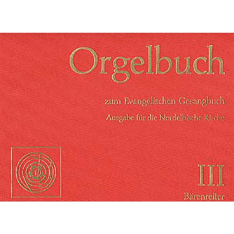 Orgelbuch zum evangelischen Gesangbuch