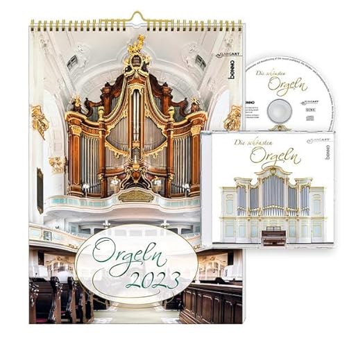 Orgeln 2024: Kalender mit CD von St. Benno Verlag GmbH