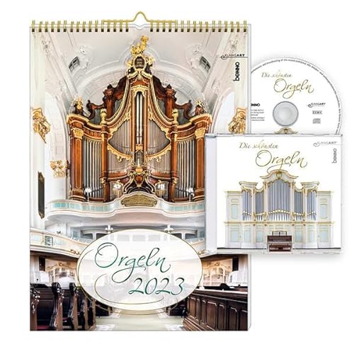 Orgeln 2024: Kalender mit CD