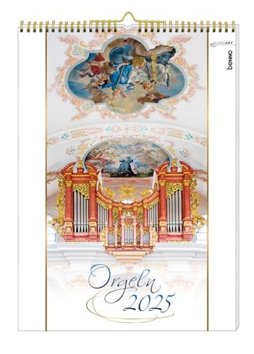 Orgeln 2025: Kalender mit CD von St. Benno