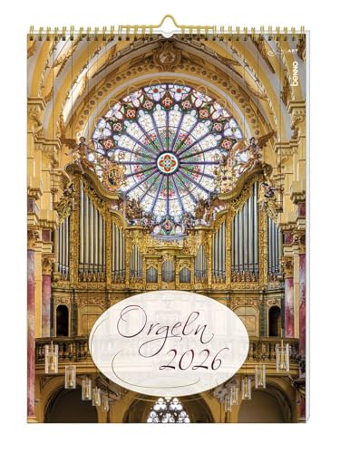 Orgeln 2026: Kalender ohne CD von St. Benno