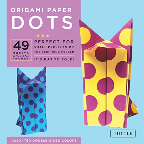 Origami Paper - Dots: Tuttle Origami Paper: Origami Sheets Printed With 8 Different Patterns: Instructions for 6 Projects Included Origami Paper - Dots: Tuttle Origami Paper: Origami Sheets Printed With 8 Different Patterns: Instructions for 6 Projects Included