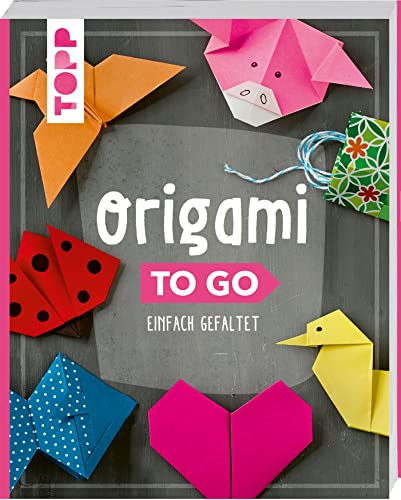 Origami to go: Das Falt-Buch für jede Tasche. Pocket-Format mit verdeckter Spiralbindung