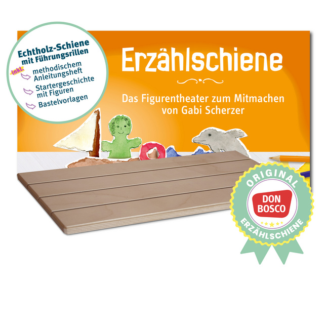 Original Don Bosco Erzählschiene. Das Figurentheater zum Mitmachen. Einzelexemplar mit Starter-Geschichte Original Don Bosco Erzählschiene. Das Figurentheater zum Mitmachen. Einzelexemplar mit Starter-Geschichte von Don Bosco Medien