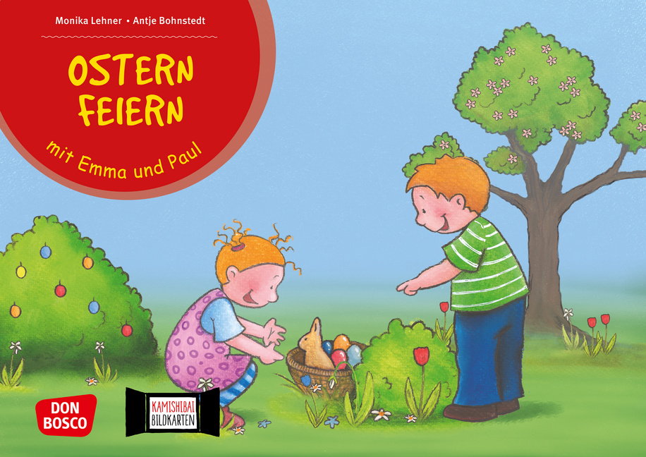 Ostern feiern mit Emma und Paul. Kamishibai Bildkartenset. Ostern feiern mit Emma und Paul. Kamishibai Bildkartenset. von Don Bosco Medien