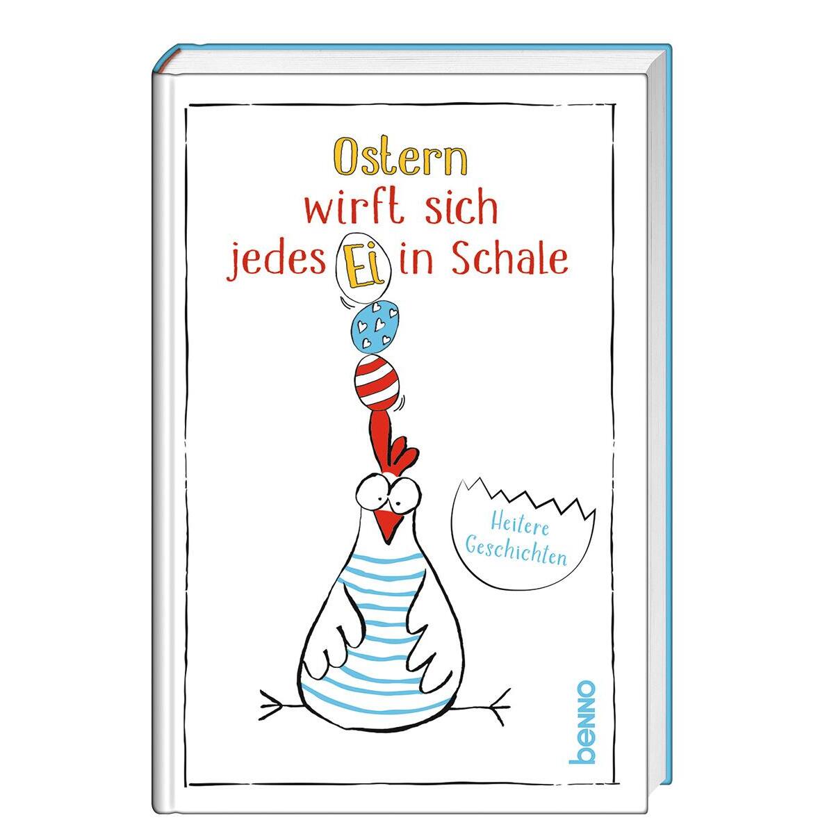 Ostern wirft sich jedes Ei in Schale von St. Benno Verlag