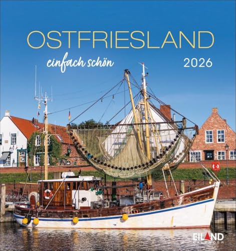 Ostfriesland Postkartenkalender 2026 - einfach schön: Schafe, Leuchttürme und Meer: Urlaubsfeeling in einem kleinen Kalender zum Aufstellen. ... (Postkartenkalender Eiland) von Eiland