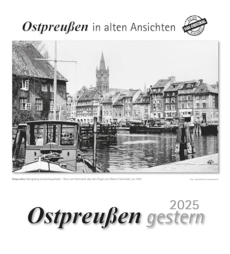 Ostpreußen gestern 2025: Ostpreußen in alten Ansichten von m + m Verlag